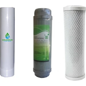 Su Arıtma Cihazı 3 Lü Set Filtre