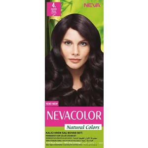 Natural Colors Kalıcı Saç Boya Seti 4. Kahve