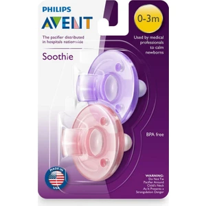 Avent Soothie Emzik 0-3M Pembe-Mor