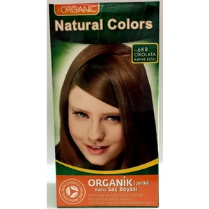 Organıc Natural Colors Saç Boyası 6Kr Çikolata Kahve