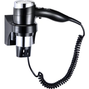 1600 W Asma Yuvalı Saç Kurutma Makinesi (Siyah)