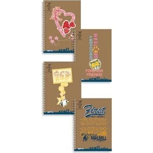 Bloknot Craft Spiralli Sert Kapak Çizgili 100 Yp A5 1785