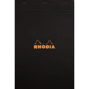 Rhodıa Blok Not Dikey Kareli A4 Siyah