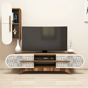 Variant Concept Defne Tv Ünitesi Ceviz - Ekru