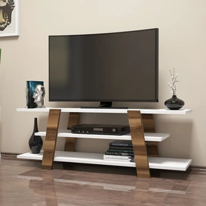 Variant Concept Flower Tv Ünitesi Ceviz - Beyaz