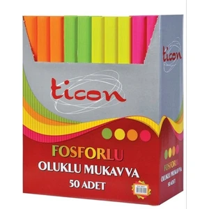 Oluklu Mukavva Fosforlu 50*70