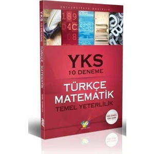 Fdd Yks Türkçe Matematik 10 Deneme Temel Yeterlilik Testleri 1. Oturum
