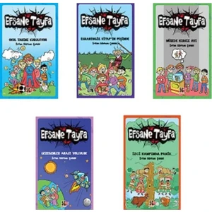 Efsane Tayfa Seti-5 Kitap Takım Kutulu - İrfan Gürkan Çelebi