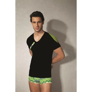 Siyah - Kahve Kalipso Erkek T-Shirt 2575