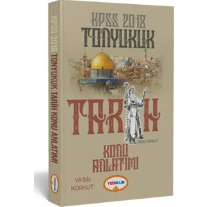 Yediiklim Yayınları 2018 Tonyukuk Tarih Konu Anlatımı
