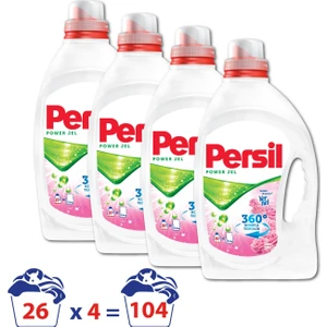 Jel Sıvı Çamaşır Deterjanı Gülün Büyüsü 26 Yıkama 4'lü Paket