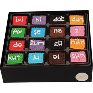 İsimli Doğum Günü Çikolatası