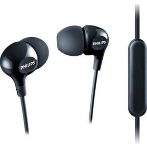 SHE3555BK Kablolu Kulak İçi Mikrofonlu Kulaklık - Siyah