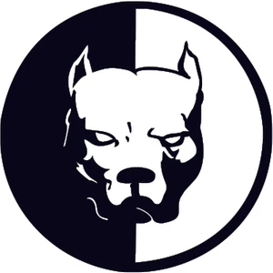 Pitbull - Oto Sticker - 10x10 cm