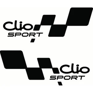 Clio Sport Sağ Sol Set - Oto Sticker