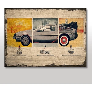 Ahşap Tablo Geleceğe Donüş Aracı