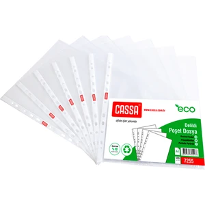 Eco Buzlu Poşet Dosya 30 Mikron