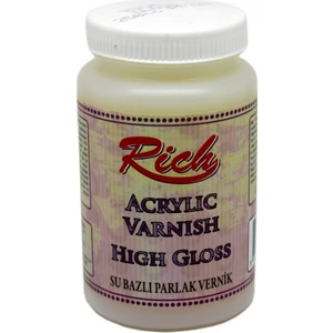 High Gloss Parlak Su Bazlı Vernik 250Cc