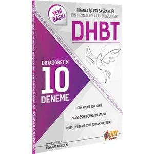 Ddy Yayınları Dhbt Ortaöğretim 10 Deneme
