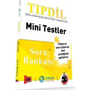 Yargı Yayınevi TIPDİL Mini Testler Soru Bankası
