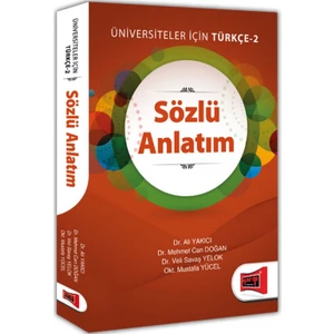 Yargı Yayınevi Sözlü Anlatım Üniversiteler İçin Türkçe - 2