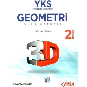 Çözüm Yayınları Hocalara Geldik Yks 2.Oturum 3D Geometri Soru Bankası