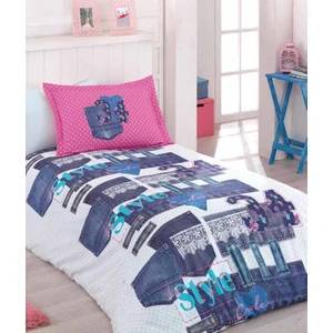 Girl Denim Tek Kişilik Nevresim Takımı
