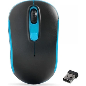 Sm-804 Usb Siyah/Mavi 800/1200/1600Dpi Kablosuz Mouse