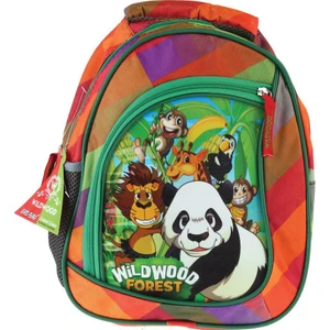 Erdem Çanta Wildwood Panda Simli Anaokulu Çantası Turuncu
