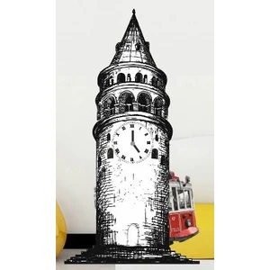 Galata Kulesi - Sallanan Sarkaçlı Duvar Saati