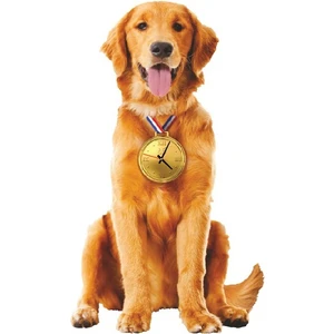 Golden Köpek - Sallanan Sarkaçlı Duvar Saati