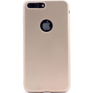Apple iPhone 8 Plus Kılıf Premier Silikon Kılıf Gold