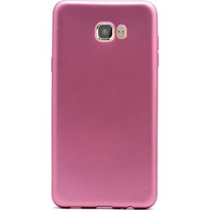 Samsung Galaxy C5 Pro Kılıf Premier Silikon Kılıf Bronz + Cam