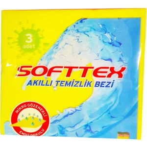 Akıllı Temizlik Bezi Mikro Gözenekli 3 Adet