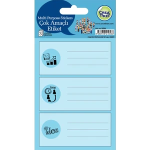 CreaTiket 1056 Çok Amaçlı Etiket Sticker