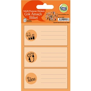 CreaTiket 1057 Çok Amaçlı Etiket Sticker