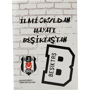 Keskin Color A5 Beşiktaş Kılavuz Çizgili Güzelyazı Defteri 40 Yaprak