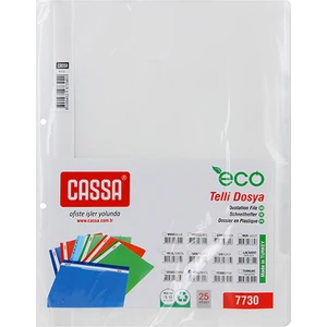 Telli Dosya 25'li Ekonomik Renk - Beyaz