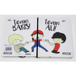 4N1K- 12X16 Cm Defter-Team Ali-Barış