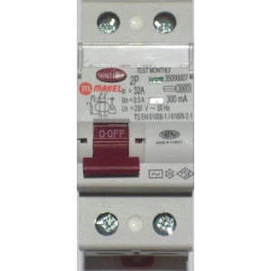 2X32A 300Ma Kaçak Akım Koruma Şalteri