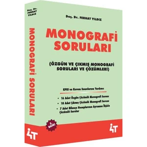 KPSS A Monografi Soruları Ferhat Yıldız