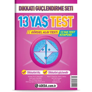 Adeda Yayıncılık Adeda DGS 13 Yaş Görsel Algı Testi