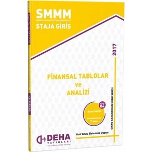 Deha Yayınları 2017 SMMM Staja Giriş Finansal Tablolar Ve Analizi Konu Anlatımlı