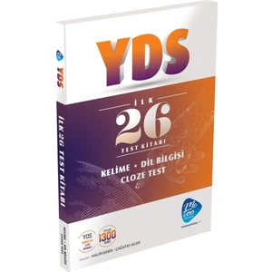 Me Too YDS İlk 26 Test Kitabı Cloze Test