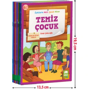 Öykülerle Akıllı Çocuk Alican (Değerler Eğitimi 10 Kitap Set)