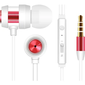 SN-J01 Mobil Telefon Uyumlu Beyaz/Mor Mikrofonlu Kulaklık