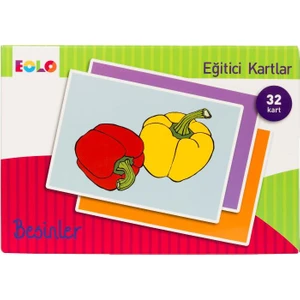 Eğitici Kartlar: Besinler