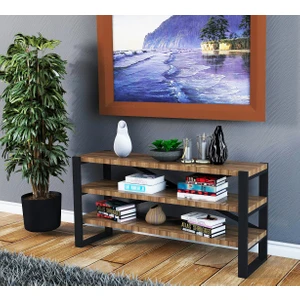 Puzzle Desıgn Natali Ceviz Modern Kitaplık