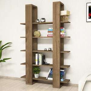 Puzzle Desıgn Dobra Ceviz Kitaplık