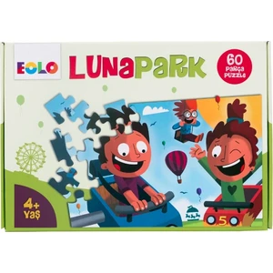 60 Parça Yer Puzzle:Lunapark